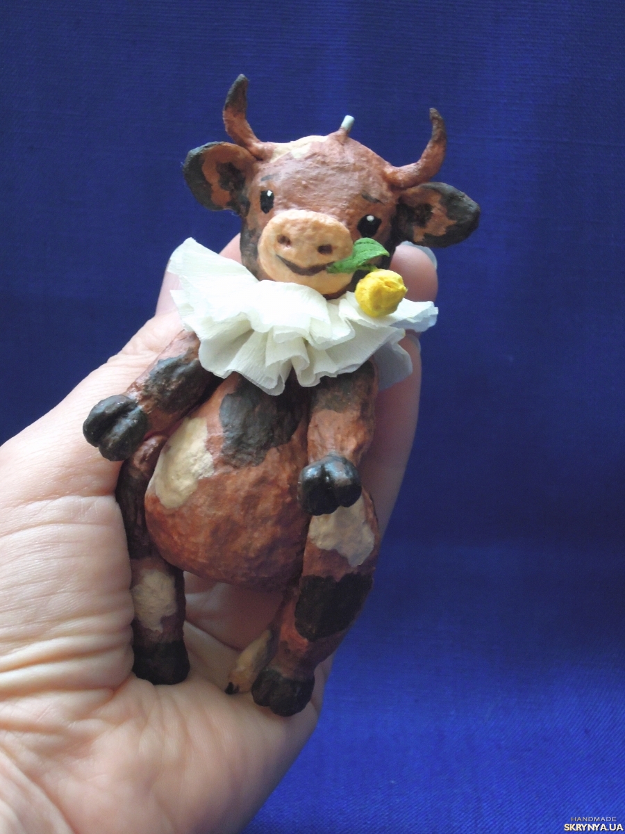 Новогодняя Игрушка Бычок Новогодняя Игрушка Бычок